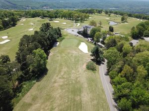 Lookout Mountain 18th Approach Aerial